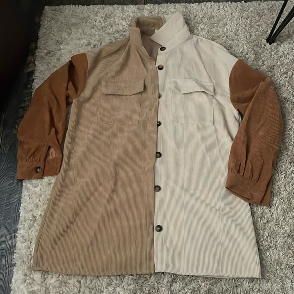 Color block shacket - Picture 1 of 1